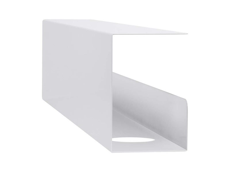 Monoprice Under Desk Cable Tray - Steel with Power Supply and Wire Management - Workstream Collection White - Image 3